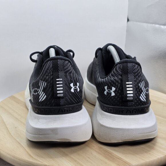 Mens Size 11 - Under Armour UA HOVR Infinite Pro Running Black Gray Shoes - Picture 6 of 12